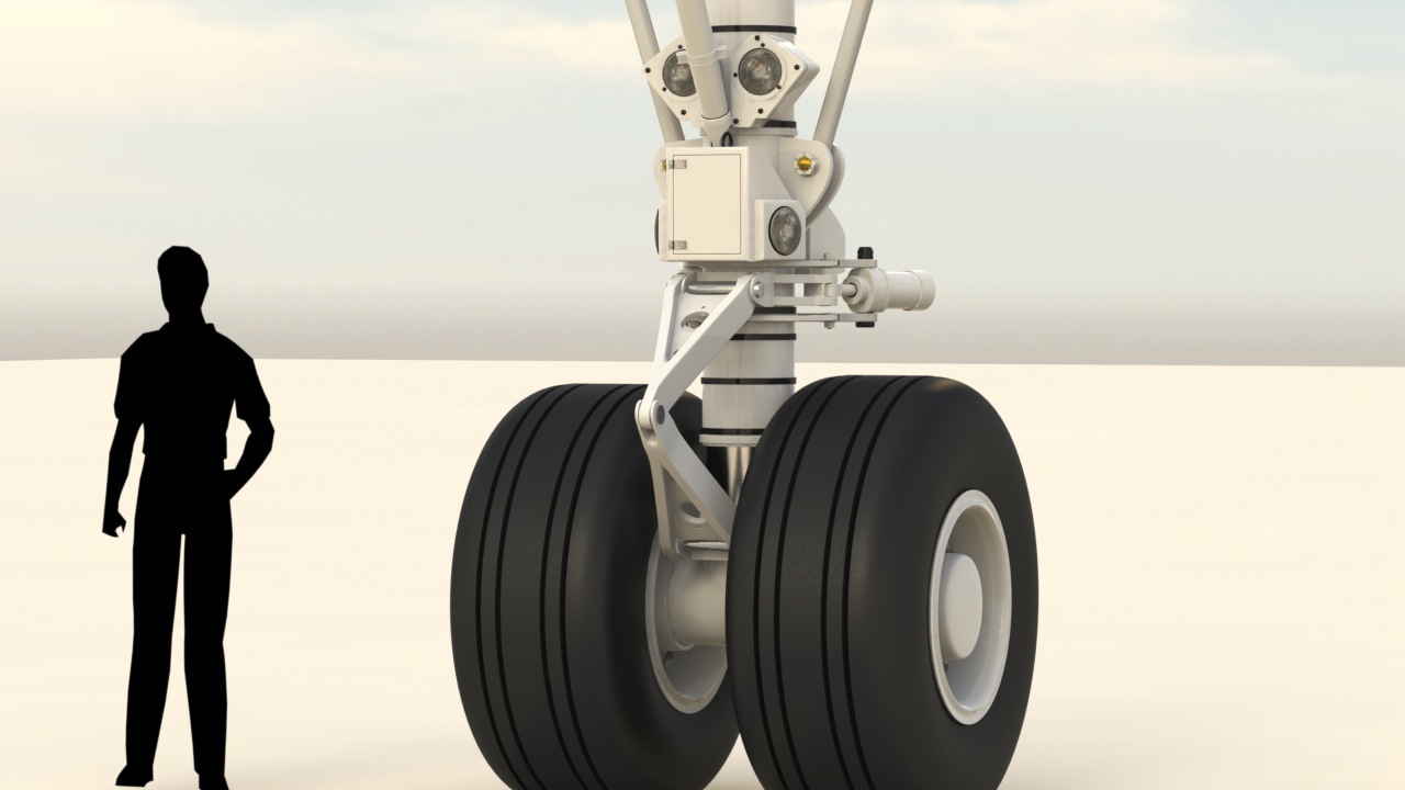 747 Front Landing Gear 747 Front Landing Gear